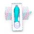 Vibratore ergonomico ricaricabile per il punto G CUDDLE di LOVELIFE BY OHMYBOD - Mini versione da viaggio (turchese) 