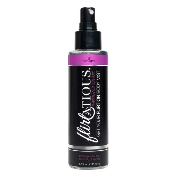 Profumo Corpo con Feromoni Sensuva Flirtatious - Melograno e Cocco (125ml) 