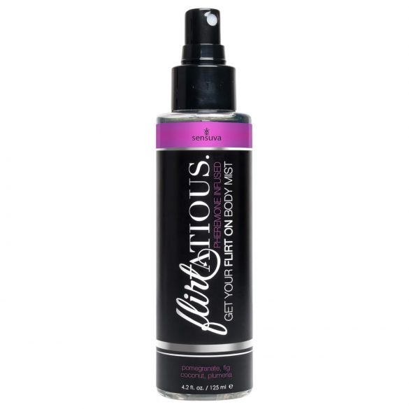 Profumo Corpo con Feromoni Sensuva Flirtatious - Melograno e Cocco (125ml) 