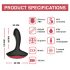 Magic Motion Solstice - Vibratore Prostatico Ricaricabile Intelligente (Nero) 