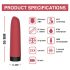 Magic Motion Awaken - mini vibratore smart ricaricabile (rosso)