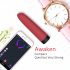 Mini Vibratore a Stelo Ricaricabile e Intelligente Magic Motion Awaken (Rosso) 