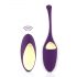 Rianne Essentials Pulsy - ovulo vibrante wireless ricaricabile (viola)