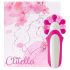 Vibratore Stimolatore Clitoride e Simulatore di Sesso Orale Clitella di FEELZTOYS - Ricaricabile e Rotante (Rosa) 