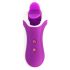 Vibratore per Clitoride e Simulatore di Sesso Orale Rotante Ricaricabile FEELZTOYS Clitella (lilla) 