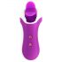 Vibratore per Clitoride e Simulatore di Sesso Orale Rotante Ricaricabile FEELZTOYS Clitella (lilla) 