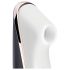 Satisfyer Traveler - stimolatore clitorideo portatile ricaricabile (nero-bianco)