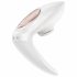 U-shape con onde d'aria - Satisfyer Pro 4 Couples, ricaricabile (bianco) 