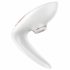 U-shape con onde d'aria - Satisfyer Pro 4 Couples, ricaricabile (bianco) 