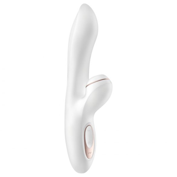 Satisfyer Pro+ G-Spot - vibratore per clitoride e punto G (bianco)