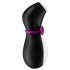 Satisfyer Penguin - Stimolatore Clitorideo Ricaricabile e Impermeabile (Bianco e Nero) 