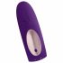 Satisfyer Double Plus Remote - Vibratore di coppia impermeabile ricaricabile con radiocomando e doppio motore (lilla) 