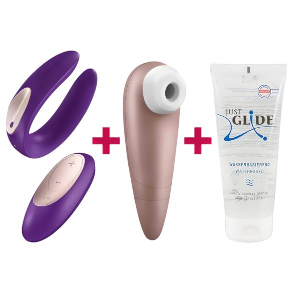 Satisfyer set vibratore per coppie (3 pezzi)