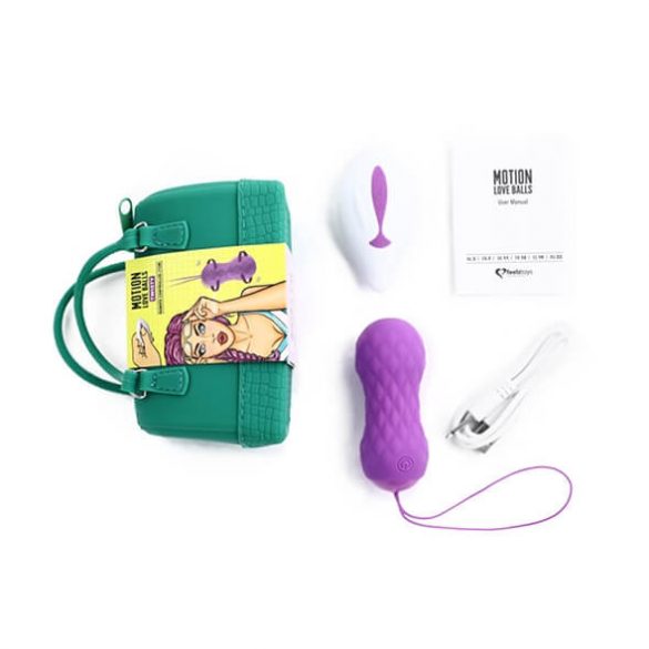 FEELZTOYS Twisty - Uovo Vibrante Rotante Ricaricabile e Impermeabile con Telecomando (lilla) 