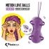 FEELZTOYS Twisty - Uovo Vibrante Rotante Ricaricabile e Impermeabile con Telecomando (lilla) 