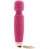 Bodywand Luxe - massaggiatore vibratore mini ricaricabile (rosa scuro) 