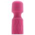 Bodywand Luxe - massaggiatore vibratore mini ricaricabile (rosa scuro) 