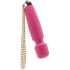 Bodywand Luxe - massaggiatore vibratore mini ricaricabile (rosa scuro) 