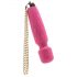 Bodywand Luxe - massaggiatore vibratore mini ricaricabile (rosa scuro) 