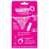 Set Intimo Vibrante Segreto - Mini Vibratore Clitorideo Ricaricabile con Telecomando e Perizoma in Pizzo (Rosa) Taglia S-L 