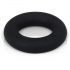 Screaming O Ritz - anello fallico in silicone (nero)