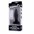 Screaming Plug - vibratore anale ricaricabile con telecomando (nero)