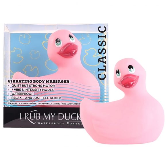 Il mio Duckie 2.0 - vibratore clitorideo impermeabile (rosa)