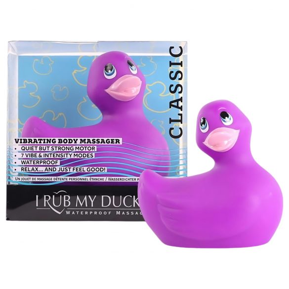 My Duckie 2.0 - vibratore clitorideo impermeabile (viola)