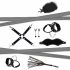 Set BDSM "Kinky Me Softly" di RS Soiree - Kit di Legature Nero (7 pezzi) 