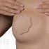 Solleva Seno Invisible Bye Bra - Nastro Adesivo Nude (3 paia) F-H 