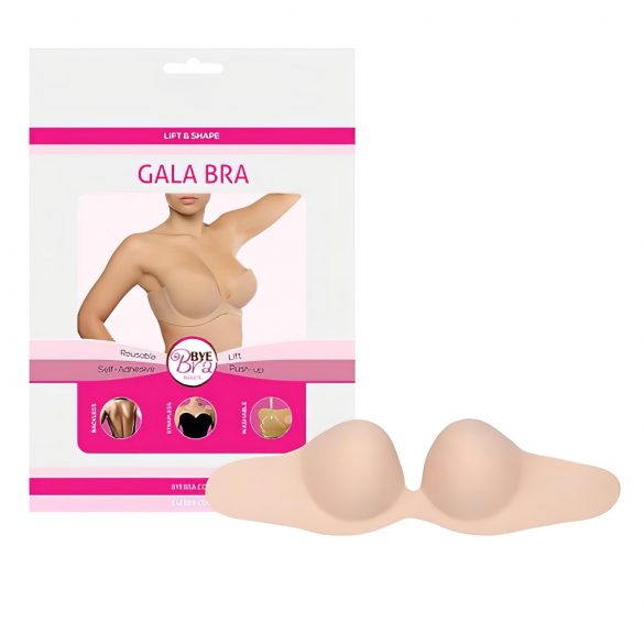 Bye Bra Gala B - Reggiseno Push-up invisibile (nudo)