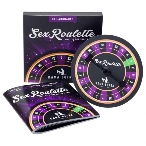 Roulette del Sesso Kama Sutra - gioco erotico di società (in 10 lingue) 