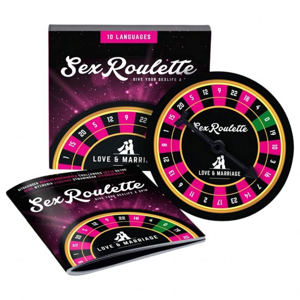 Roulette del Sesso Amore & Matrimonio - gioco erotico da tavolo (10 lingue) 