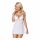 Babydoll Seducente in Pizzo con Perizoma (Bianco) 