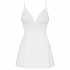 Babydoll Seducente in Pizzo con Perizoma (Bianco)  - L/XL