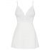 Babydoll Seducente in Pizzo con Perizoma (Bianco)  - L/XL