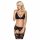 Set Lingerie in Pizzo Romantico ed Elegante "Obsessive 810" (nero) 