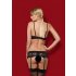 Set Intimo Ricamato in Pizzo Obsessive Wonderia (Nero) 