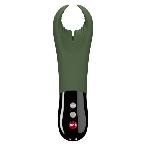 Vibratore per Glande Manta della Fun Factory - Stimolatore per Uomo (verde-nero) 