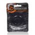 Anello Fallico OXBALLS Donut 2 - Extra Resistente (Nero) 