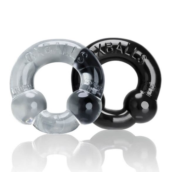 Anelli Penieni OXBALLS Ultraballs - Set Extra Resistente con Rilievi a Sfera (Confezione da 2) 