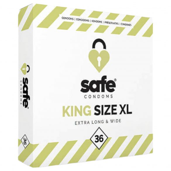 Preservativi SAFE King Size XL - extra grandi (36 pezzi) 