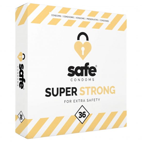 Preservativi SAFE Super Forti - extra resistente (36 pezzi) 