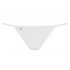 Tanga Luiza con Ricamo a Tulipano (Bianco)  - L/XL