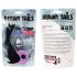 FEELZTOYS Bunny Tails - plug anale in metallo con coda da coniglio (argento-viola)