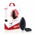 Slip Urlante - vibratore clitorideo ricaricabile con telecomando (nero)