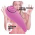 FEELZTOYS Femmegasm - Vibratore clitorideo e vaginale ricaricabile e impermeabile (rosa) 