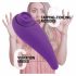 FEELZTOYS Femmegasm - Vibratore Impermeabile per Clitoride e Vaginale (Viola) 