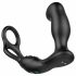 Vibratore Prostata Nexus Revo con Anello e Telecomando, Rotazione Automática (Nero) 