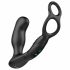 Vibratore Prostata Nexus Revo con Anello e Telecomando, Rotazione Automática (Nero) 